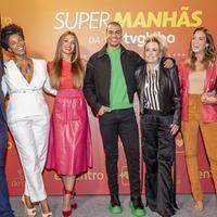 Time de apresentadores das Super Manhãs da TV Globo
