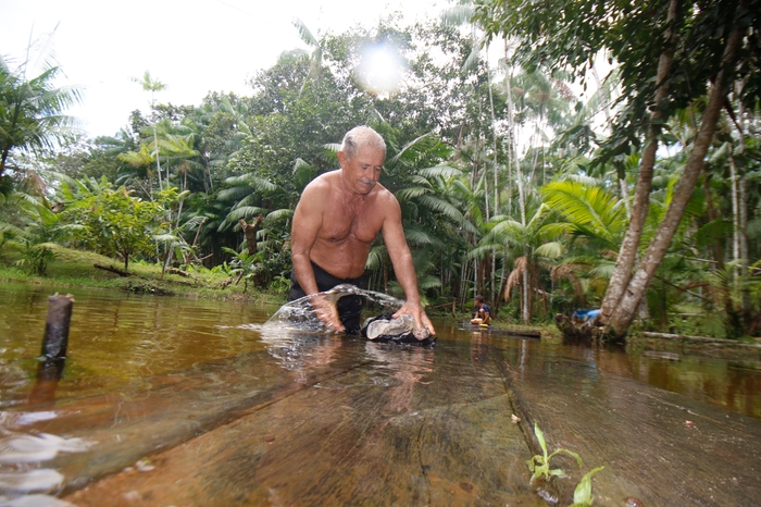 Raimundo Nonato de Sousa mora na APA do Gelado há 25 anos e diz que a apreensão dos moradores do lugar aumentou bastante depois do episódio de Brumadinho