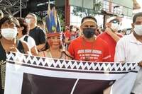 Representantes dos povos Takaywrá, Apinajé e Xerente, do Tocantins, lutam por demarcação de terras.