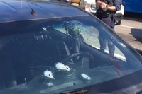O veículo roubado pelos assaltantes foi recuperado pela Guarda Municipal de Florianópolis