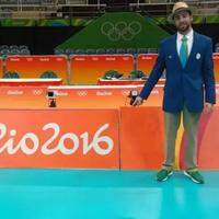 André Testa foi juiz de linha nas Olimpíadas do Rio de Janeiro