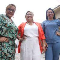 Da esquerda para a direita: Psicólogas Graciete Ferreira, Viviany Cardoso e Rita Rodrigues