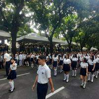 Estudantes integram desfile cívico-militar em Belém