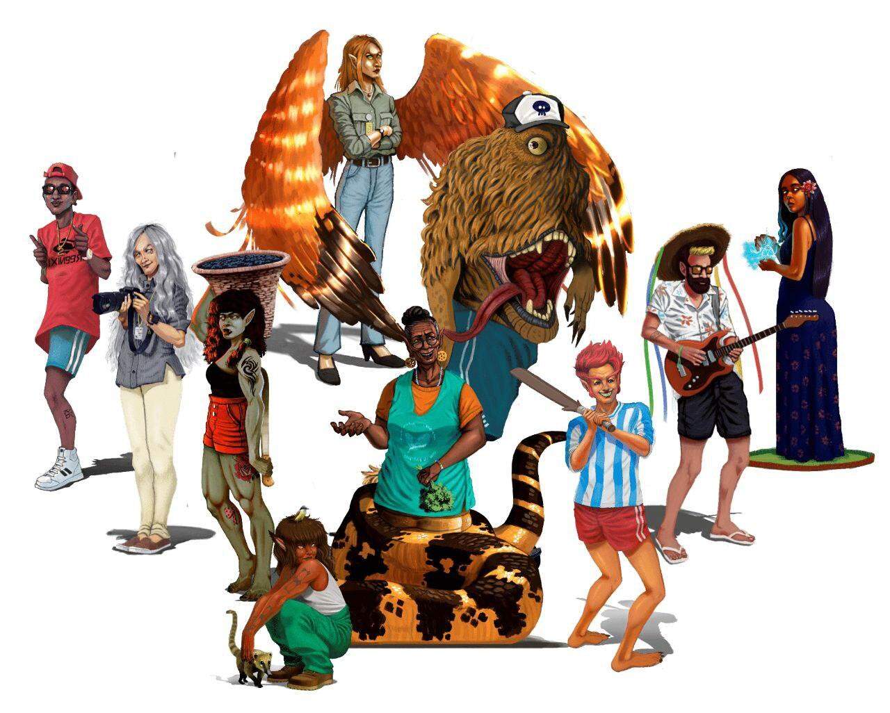 Jovens de Ananindeua criam adaptação amazônica de famoso jogo de RPG, Pará