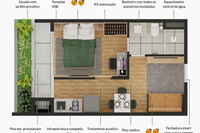 Márcio Bellesi frisa que apartamentos compactos se diferenciam por incorporar itens de luxo