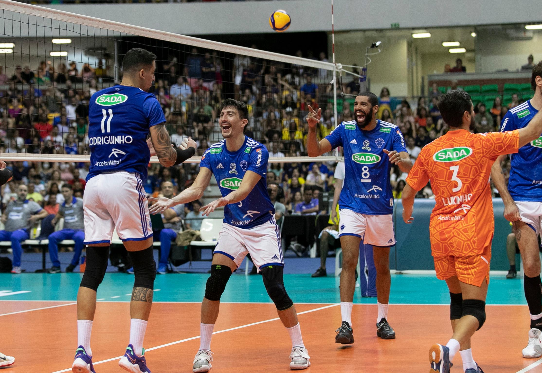 Cruzeiro vence o Minas em Recife e conquista o pentacampeonato da Supercopa  de V&Atilde;&acute;lei masculino | Mais Esportes | O Liberal