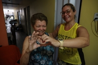 Benedita e Alessandra: unidas no cuidado com o coração
