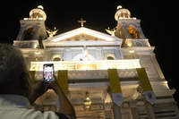 Iluminação da Basílica Santuário marca o começo da festividade do Círio 2022