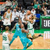 No último domingo (02/10), Celtics venceram Hornets por 134 a 93