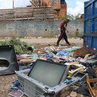 Lixo eletrônico na capital