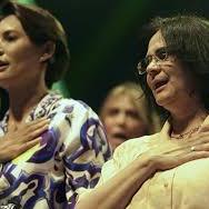 Michelle Bolsonaro e Damares Alves: em Belém, para encontro de mulheres