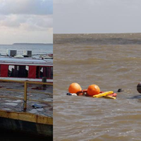 A lancha está submersa na Baía do Marajó desde o dia 8 de setembro, quando naufragou e vitimou 23 pessoas.