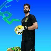 A camisa da Seleção Brasileira de goleiro para a Copa do Mundo no Catar