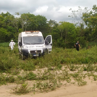 O trecho precisou ser isolado para que a Polícia Científica do Pará (PCP) removesse o corpo.