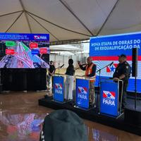 O Governo do Pará realizou, nesta sexta-feira (4), uma coletiva de imprensa para apresentar a nova etapa de requalificação do BRT. É uma importante etapa da obra, que vai solucionar os problemas de alagamentos na BR-316