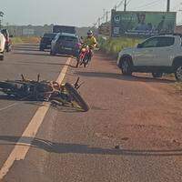 Um motorista foi vítima de um acidente, neste sábado (12), no município de Benevides