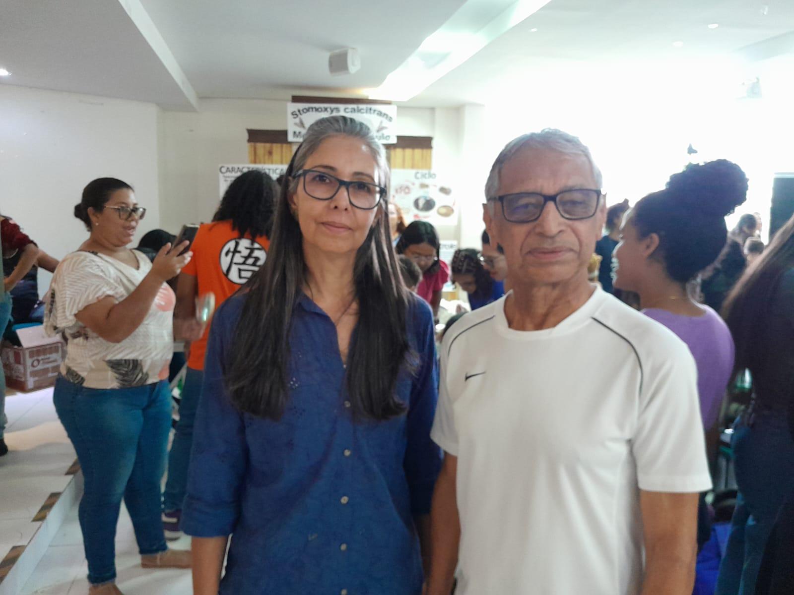 Professores Fernanda Martins e Raimundo Benigno: orientações sobre a febre maculosa