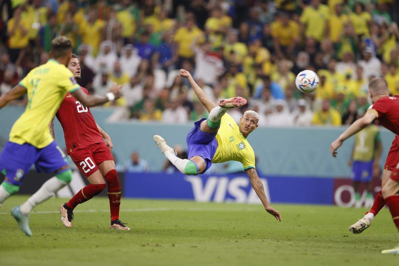 Brasil x Sérvia: onde rever jogo da Copa do Mundo e gols de Richarlison