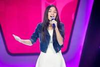 A paraense Mayara Cavalcante, 19 anos, estreou no The Voice Kids aos 12 anos, na edição de 2016.