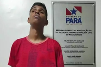 Lucas da Silva Souza, usuário detido após comprar droga com a vovó do tráfico