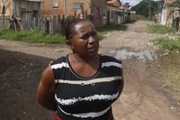 Alda Gomes, 43 anos, é cozinheira e trabalha na Associação Civil Pará Solidário. “A fumaça tá prejudicando muito. Tá entrando em nossas casas e nossas crianças estão ficando doentes”, contou
