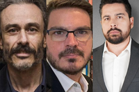 Guilherme Fiuza, Rodrigo Constantino e Paulo Figueiredo Filho, respectivamente, tiveram as redes sociais suspensas