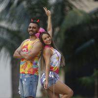 Derick Diniz e Erika Macêdo estão prontos para o pré-Carnaval de Belém.