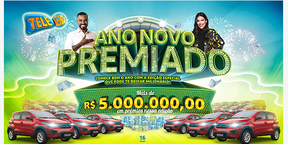 Tele Sena de Ano Novo: Resultado do 1º sorteio da Tele Sena de hoje, domingo (08/01) | Loterias | O Liberal Tele Sena de Ano Novo: Resultado do 1º sorteio da Tele Sena de hoje, domingo (08/01) | Loterias | O Liberal