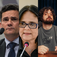 Sérgio Moro, Damares Alves e Monark foram alguns apoiadores de Bolsonaro que se manifestaram após atos em Brasília
