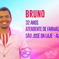 Bruno, 32 anos, atendente de farmácia de Alagoas