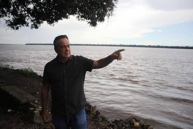 O professor Hito Braga defende projetos nos rios Madeira, Tapajós, Xingu e no canal do Quiriri