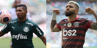 Cesar Greco / Palmeiras e Alexandre Vidal / Flamengo