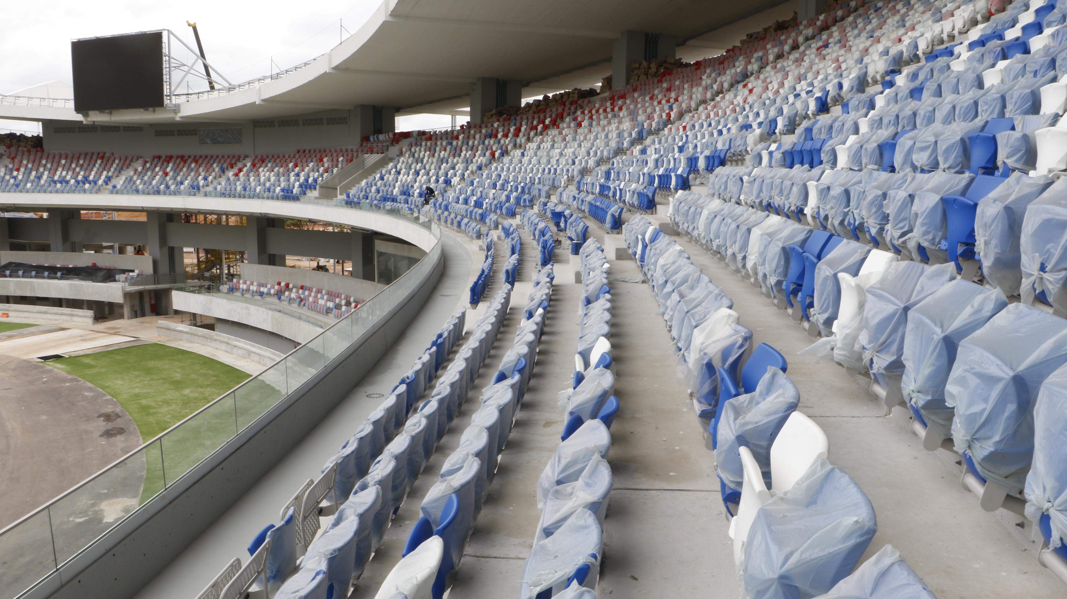 Mangueirão receberá prolongamento da cobertura das