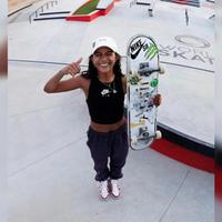 "Fadinha" esbanja talento no skate e é novamente campeã mundial, agora no street