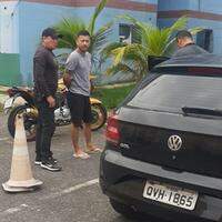 O suspeito da troca de TVs foi detido e levado e para a Seccional do Guamá para devolver a TV e se explicar