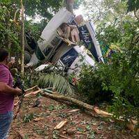 As seis pessoas que estavam na aeronave foram socorridas para o Hospital Regional de Conceição do Araguaia
