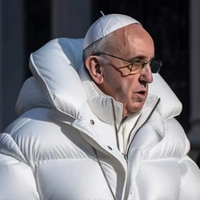 Papa Francisco aparece com jaquete de grife em montagem criada por IA