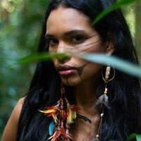 Emilly Nunes é de ascendência indígena da etnia Aruans.