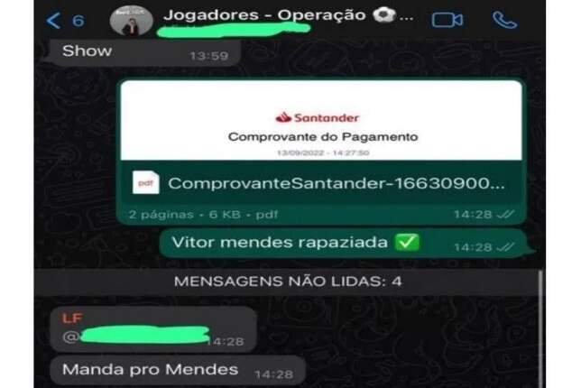 Esquema de apostas: Site mostra que Vitor Mendes recebeu PIX; Veja