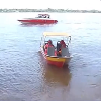 Menino caiu no rio junto com outras duas crianças e o piloto da moto aquática no último domingo, 29 de maio.