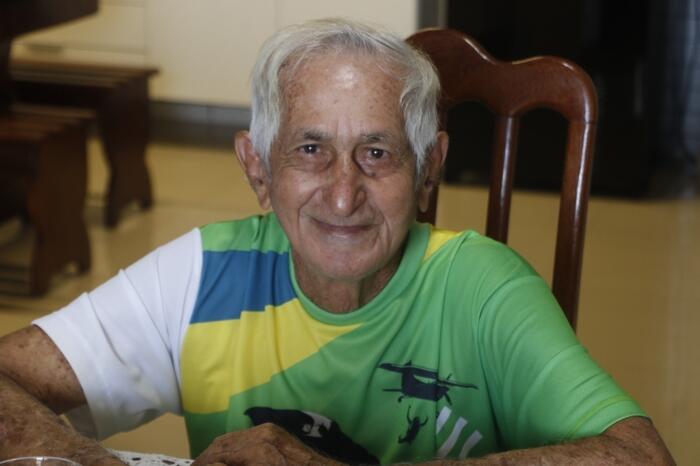 Cláudio Begot sofreu com problemas de saúde antes do salto de paraquedas