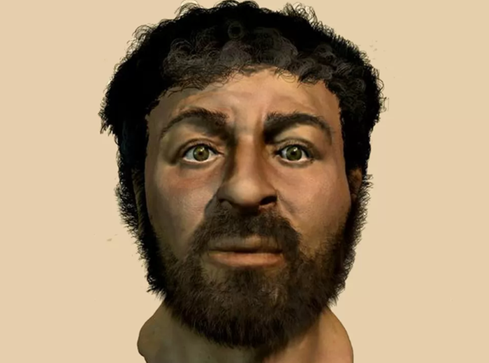 Verdadeiro rosto de Jesus Cristo criado por Inteligência Artificial tenco como base o relato de historiadores