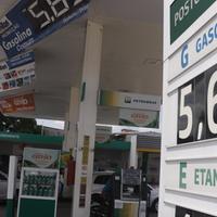 O preço médio da gasolina em Belém, na primeira semana pesquisada, era R$ 5,32. Já na segunda, subiu para R$ 5,69