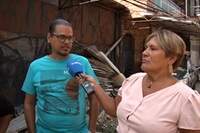 Eugênio conta que a comunidade da passagem Nazaré sofre com a falta de asfalto e saneamento