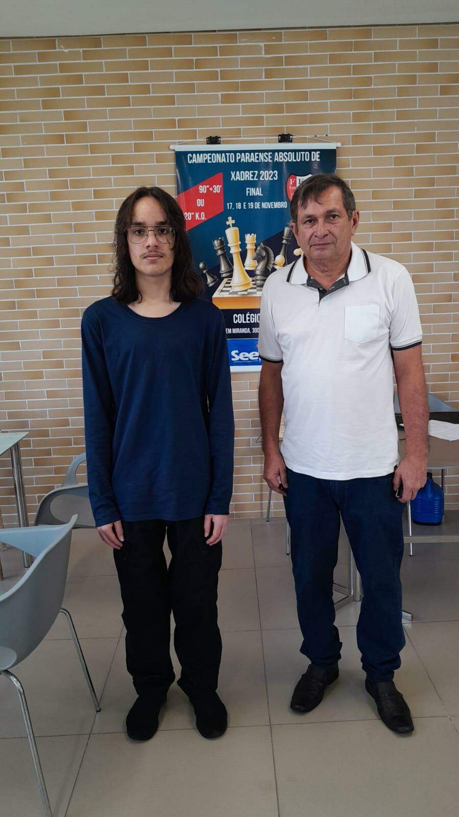 Na tarde deste domingo o xadrez paraense conheceu o mais novo campeão.