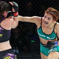 A paraense Rayanne Santos enfrenta Talita Alencar no maior evento de MMA