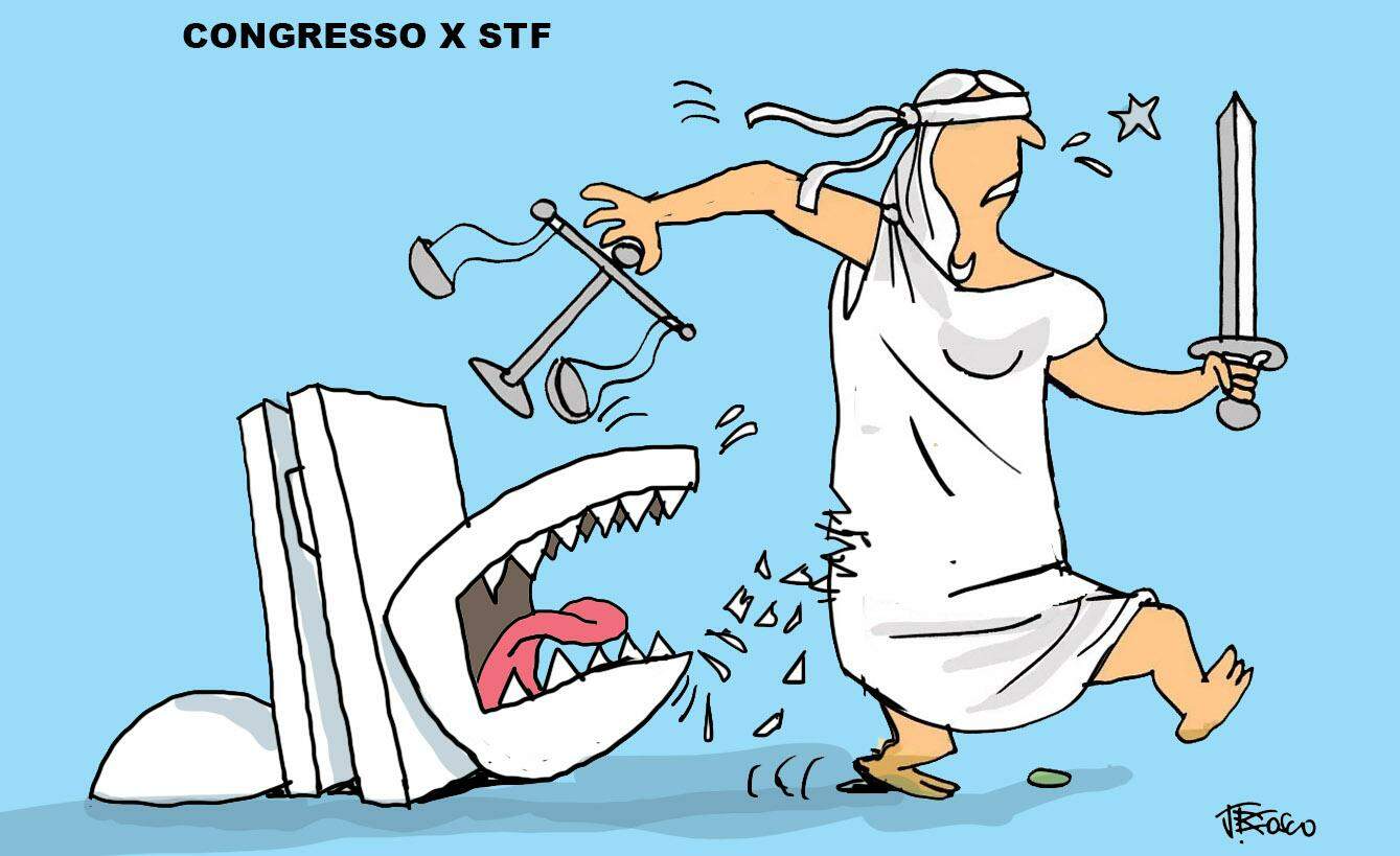 Congresso tenta regular STF | Charges | O Liberal