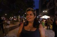 A amazonense Luisa Prestes, que está morando em Belém há cerca de um mês, ficou maravilhada com a energia do local.