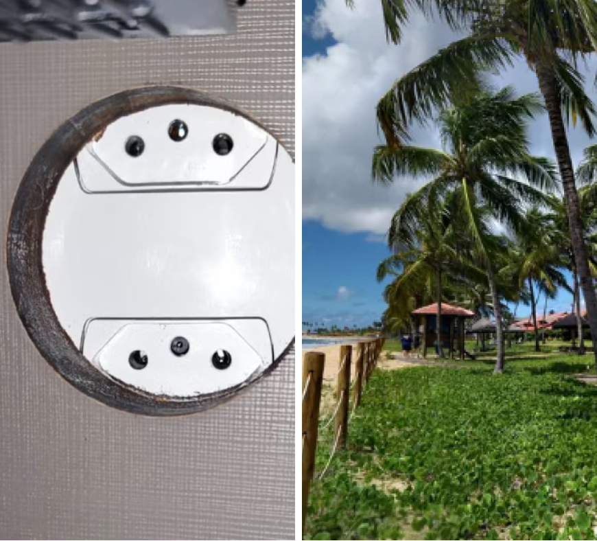 Casal de turistas encontra câmera escondida em quarto de resort em Porto de  Galinhas | Brasil | O Liberal