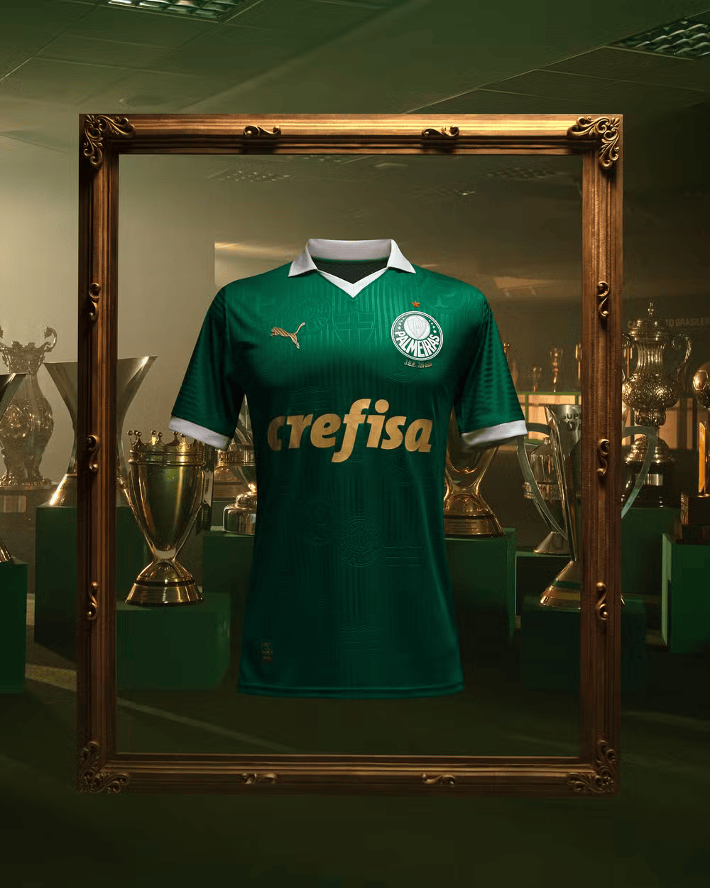 Nova camisa do Palmeiras faz homenagem aos 110 anos do clube em 2024